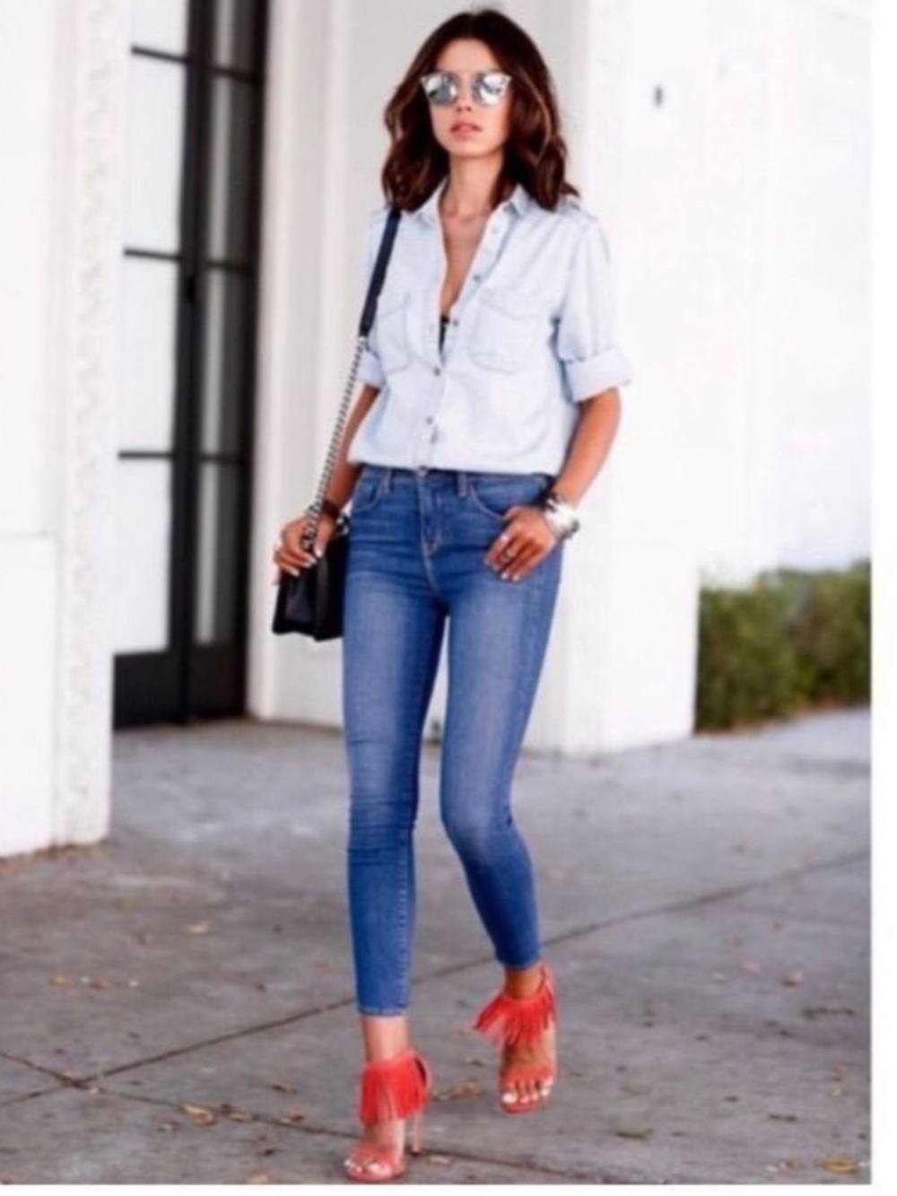 L’AGENCE Margot skinny high rise new vintage size 32